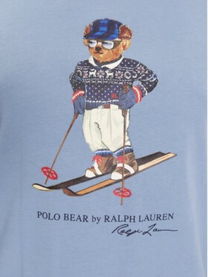 Polo Ralph Lauren T-Shirt 710853310027 Niebieski Slim Fit