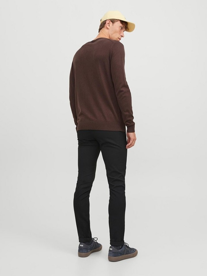 Jack & Jones Spodnie chino w kolorze czarnym rozmiar: W29/L32