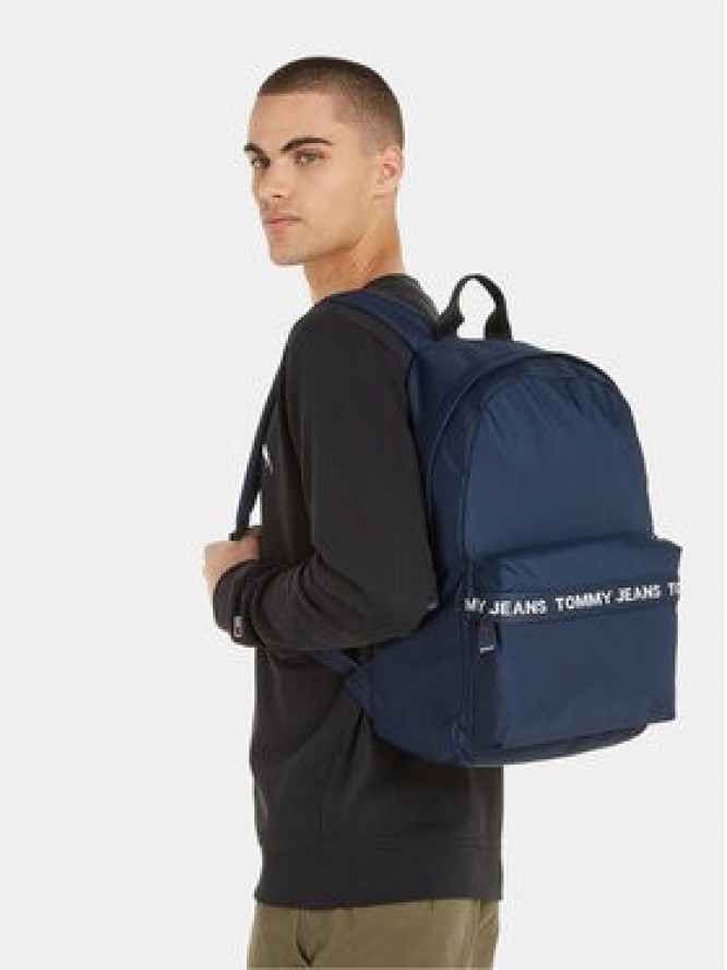 Tommy Jeans Plecak Tjm Essential Dome Backpack AM0AM11520 Granatowy