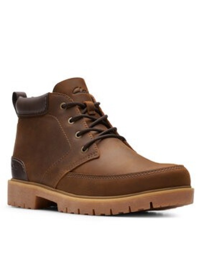 Clarks Trapery Rossdale Mid 26173452 Brązowy