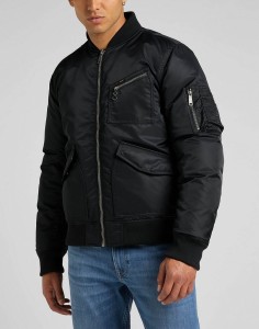 LEE BOMBER JACKET MĘSKA KURTKA PRZEJŚCIOWA L87GOS01