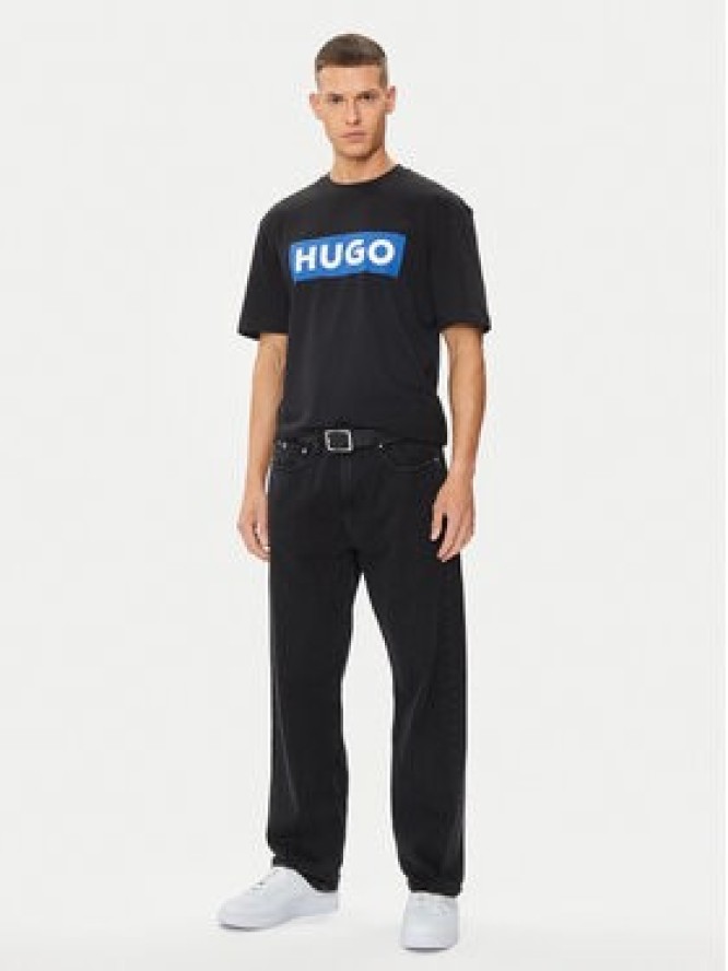 Hugo T-Shirt Nico 50522376 Czarny Regular Fit