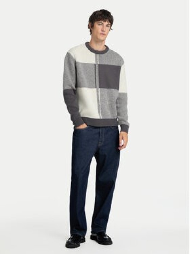 Selected Homme Sweter 16094557 Szary Relaxed Fit