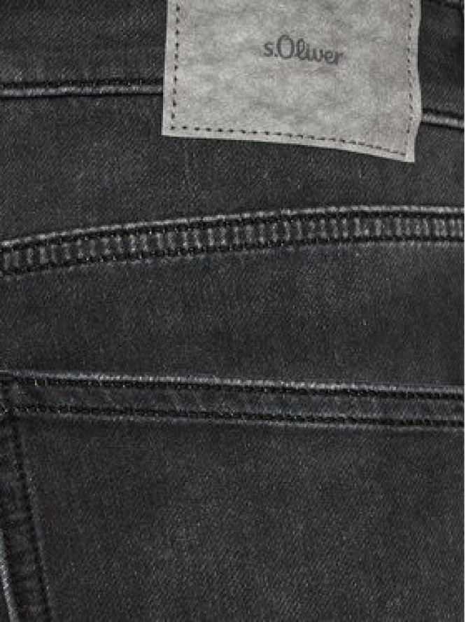 s.Oliver Szorty jeansowe 2142318 Szary Regular Fit