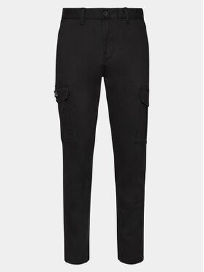 Tommy Jeans Spodnie materiałowe Austin DM0DM18341 Czarny Slim Fit