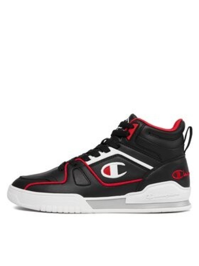 Champion Sneakersy Mid Cut Shoe 3 Point Mid S22119-KK002 Czarny