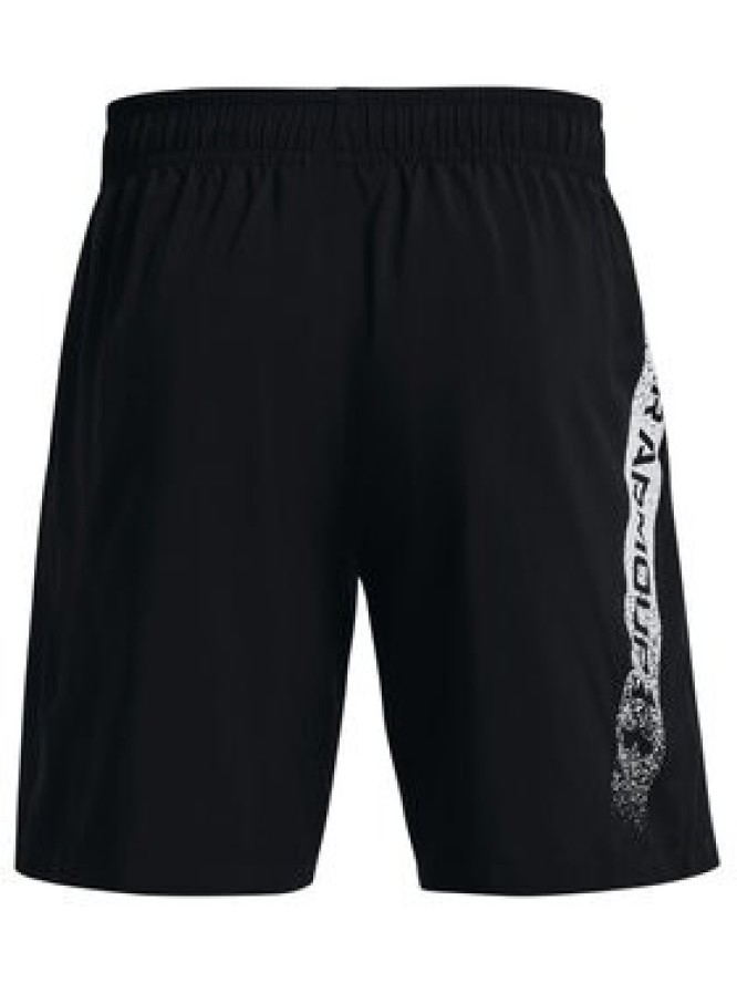 Under Armour Szorty sportowe UA Woven Graphic Shorts 1370388 Czarny Regular Fit