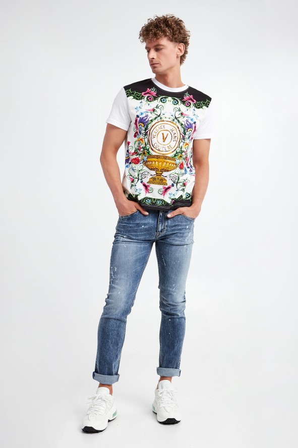 T-shirt męski VERSACE JEANS COUTURE