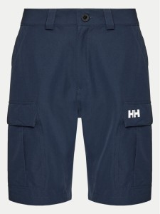 Helly Hansen Szorty materiałowe Hh Qd Cargo 54154 Granatowy Regular Fit