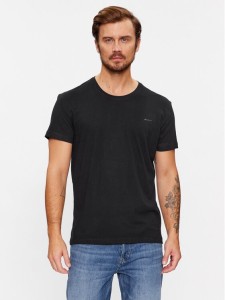 Gant Komplet 2 t-shirtów C-Neck 2 Pack 900002008 Czarny Regular Fit