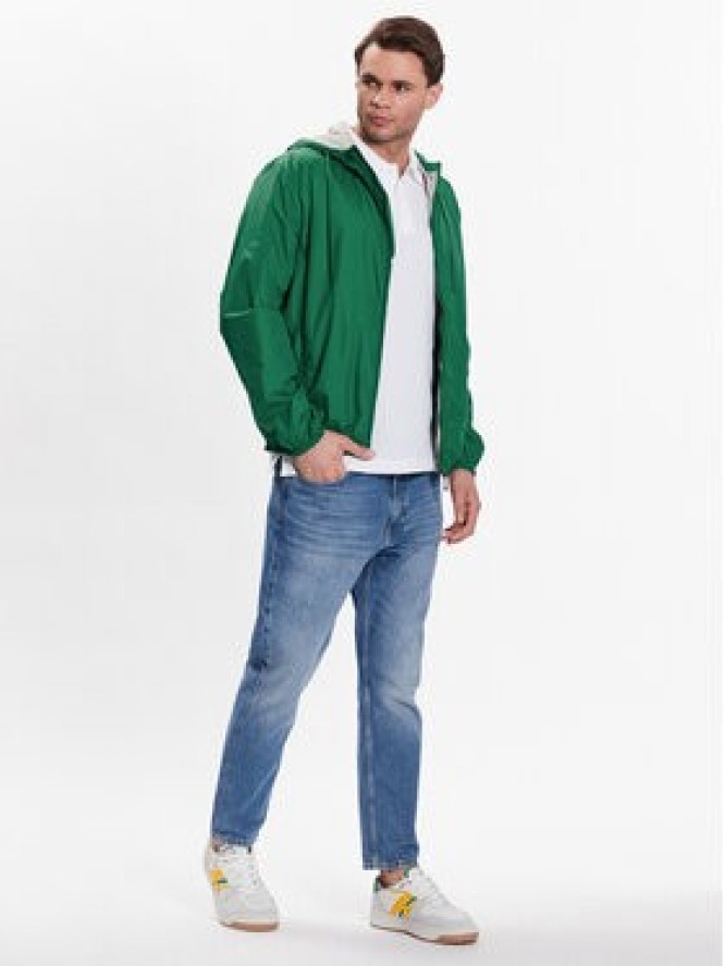 United Colors Of Benetton Kurtka przejściowa 2VDWUN01X Zielony Regular Fit