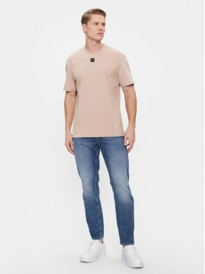 Hugo T-Shirt Dalile 50505201 Beżowy Regular Fit