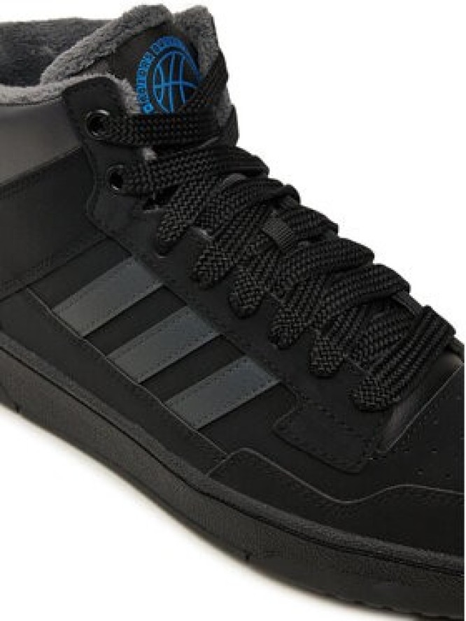 adidas Sneakersy Rapid Court Mid Winterized JR0170 Czarny