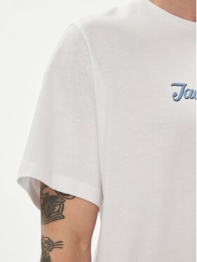 Jack&Jones T-Shirt Henry 12248600 Biały Standard Fit