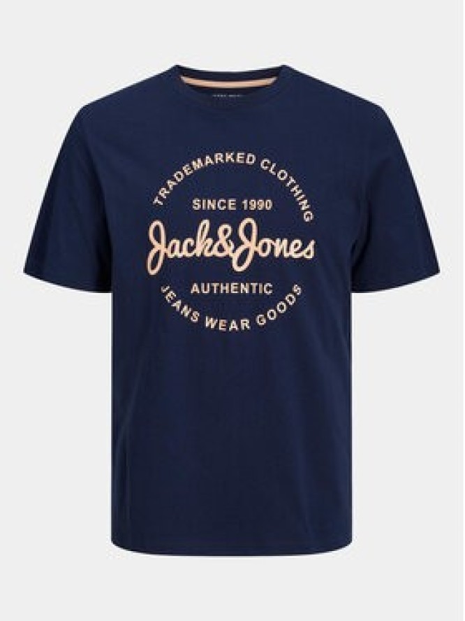 Jack&Jones T-Shirt Forest 12247972 Granatowy Standard Fit