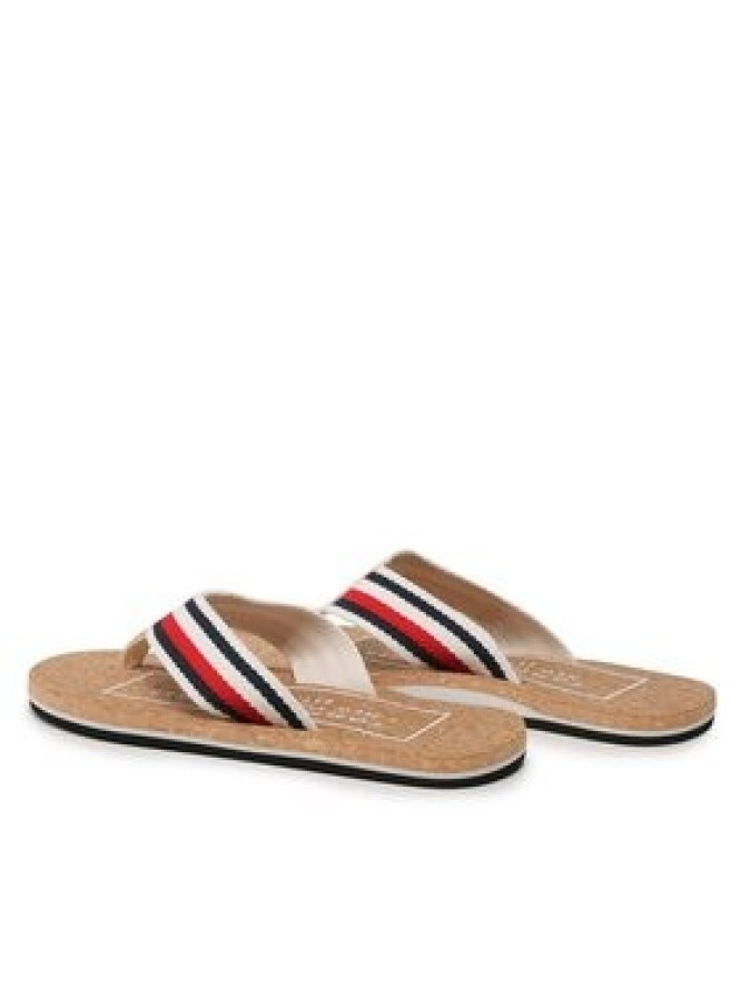 Tommy Hilfiger Japonki Cork Beach Sandal FM0FM04475 Beżowy