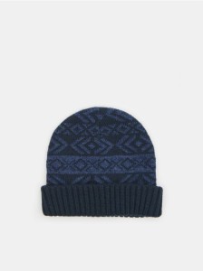 Czapka beanie - granatowy