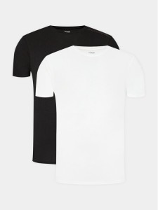 KARL LAGERFELD Komplet 2 t-shirtów 240M2100 Czarny Regular Fit