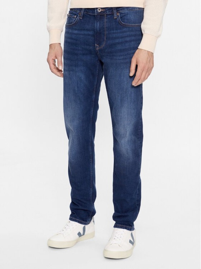 Pepe Jeans Jeansy PM207388 Granatowy Slim Fit