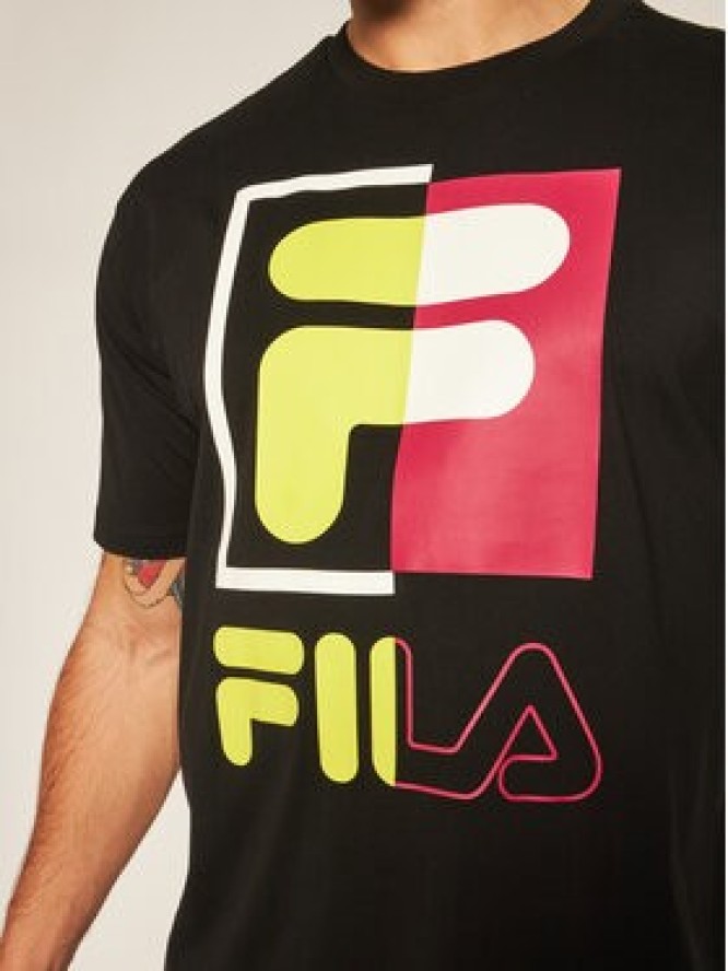 Fila T-Shirt Saku 687475 Czarny Regular Fit