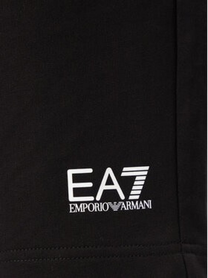 EA7 Emporio Armani Szorty sportowe 8NPS65 PJVRZ 1200 Czarny Regular Fit