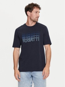 Bugatti T-Shirt 8350 55042A Granatowy Modern Fit