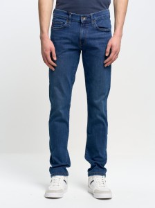 Spodnie jeans męskie dopasowane Terry 490