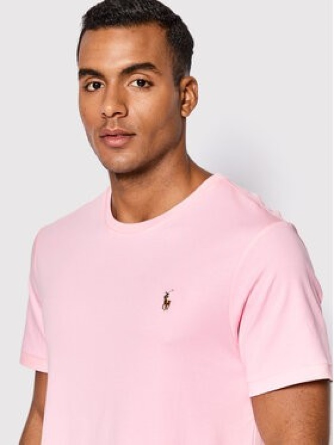 Polo Ralph Lauren T-Shirt 710740727010 Różowy Slim Fit