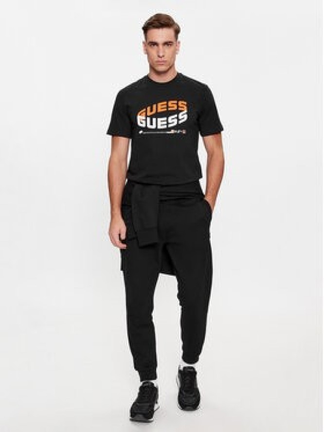 Guess T-Shirt Z4RI03 I3Z14 Czarny Regular Fit