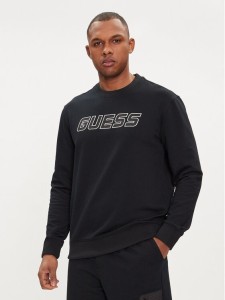 Guess Bluza Zubin Z4GQ01 KC532 Czarny Regular Fit