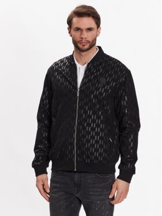 KARL LAGERFELD Kurtka bomber 505062 532565 Czarny Regular Fit