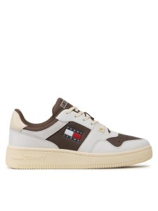 Tommy Jeans Sneakersy Tjm Basket Color EM0EM01215 Brązowy