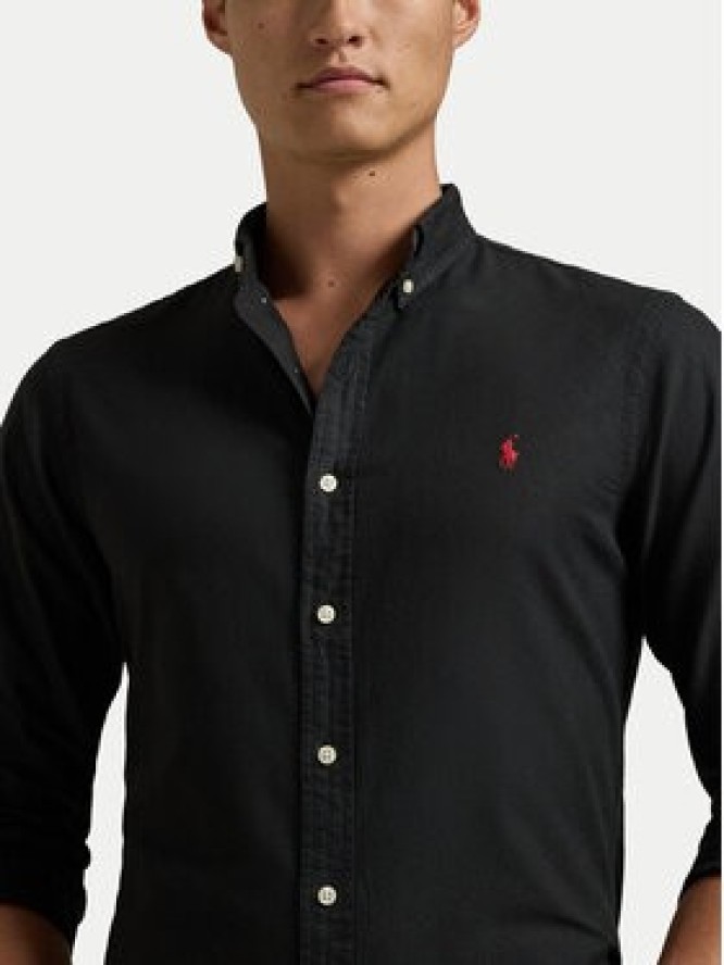 Polo Ralph Lauren Koszula 710767828001 Czarny Slim Fit