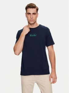 United Colors Of Benetton T-Shirt 3I1XU1096 Granatowy Regular Fit