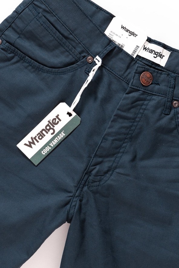 WRANGLER SPODNIE MĘSKIE ARIZONA STRETCH NAVY W12OAN114