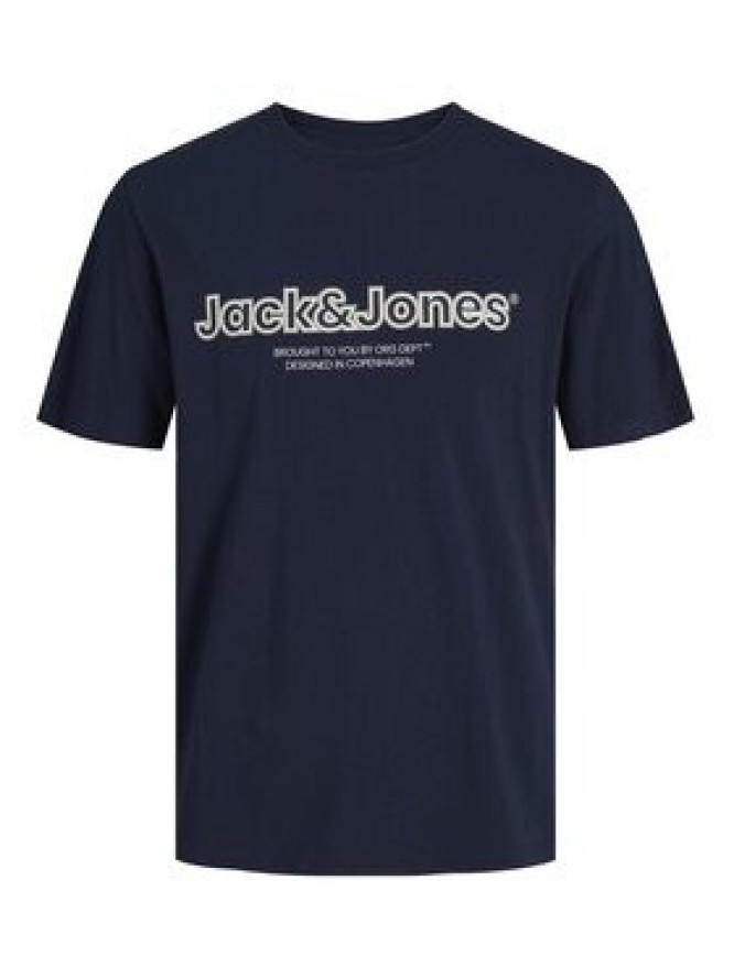 Jack&Jones Komplet 3 t-shirtów 12254138 Kolorowy Standard Fit