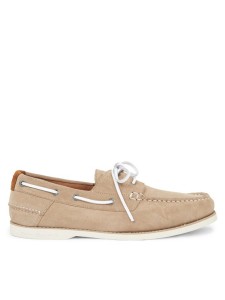 Tommy Hilfiger Półbuty Th Boat Shoe Core Suede FM0FM04505 Beżowy