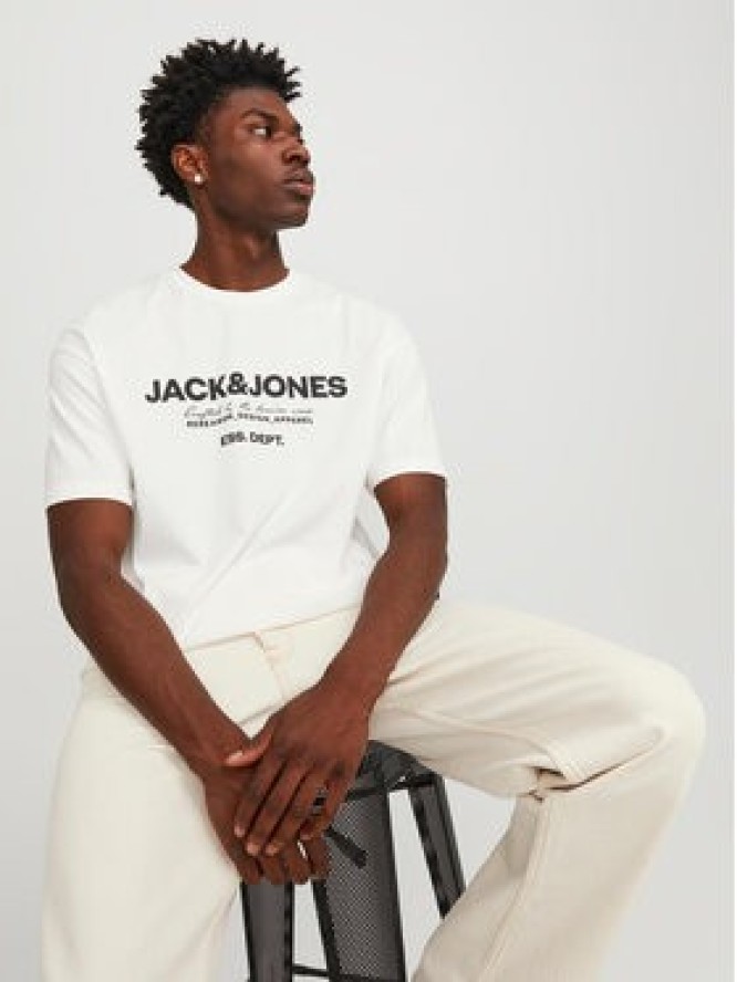 Jack&Jones T-Shirt Gale 12247782 Biały Relaxed Fit