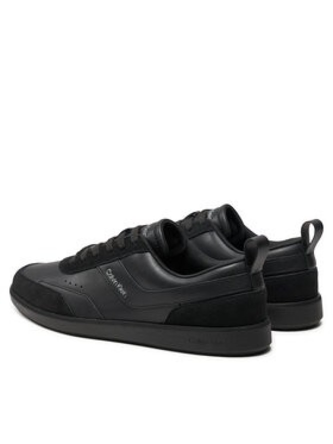 Calvin Klein Sneakersy Low Top Lace Up Lth Mix HM0HM00851 Czarny