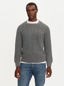 Brave Soul Sweter MK-248SKEPTA Niebieski Regular Fit