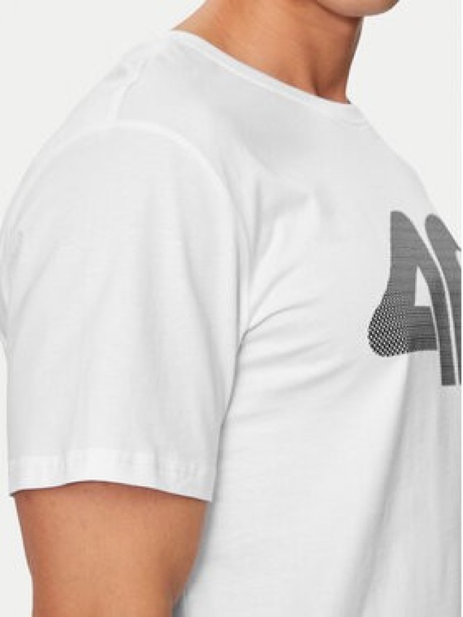 4F T-Shirt 4FWSS24TTSHM1155 Biały Regular Fit