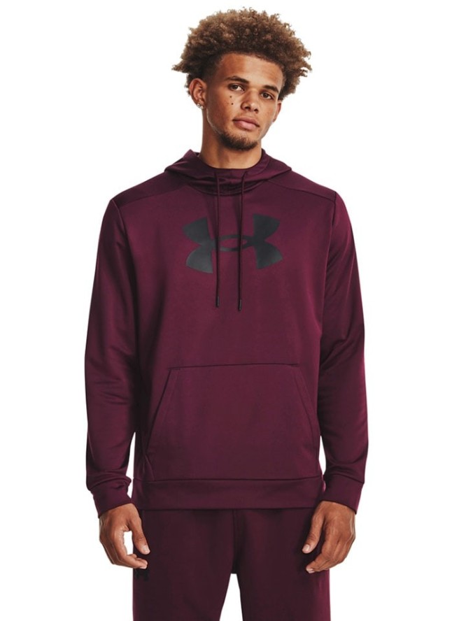 Under Armour Bluza "Fleece" w kolorze bordowym rozmiar: M