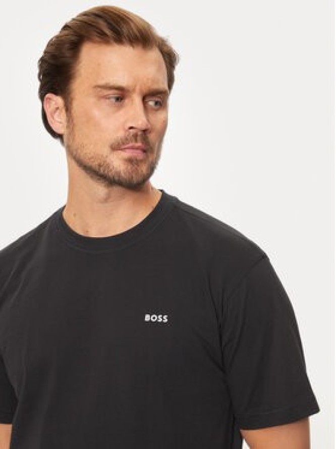 Boss T-Shirt Te Galaxy 50528221 Czarny Regular Fit