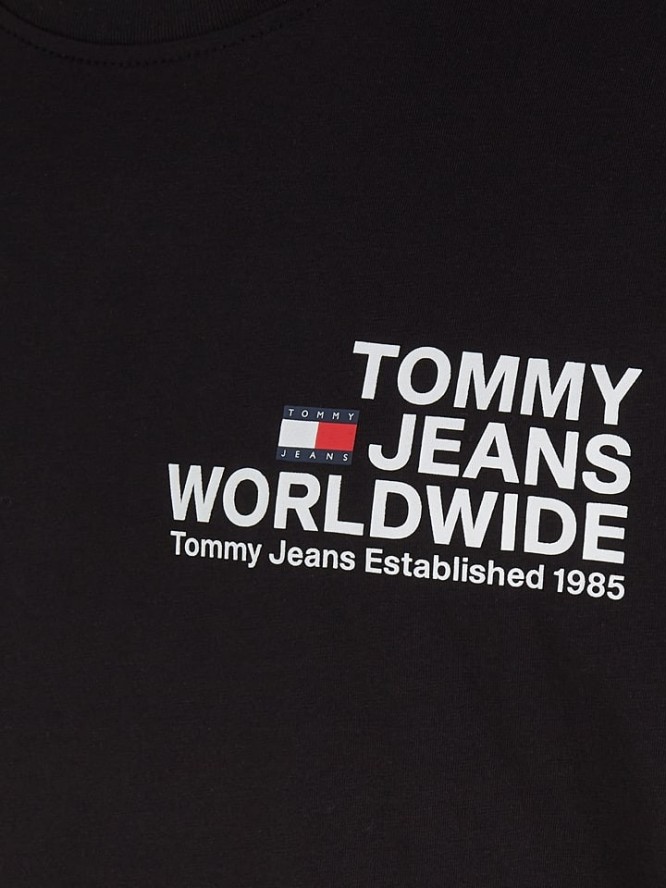 TOMMY JEANS Koszulka w kolorze czarnym rozmiar: 3XL