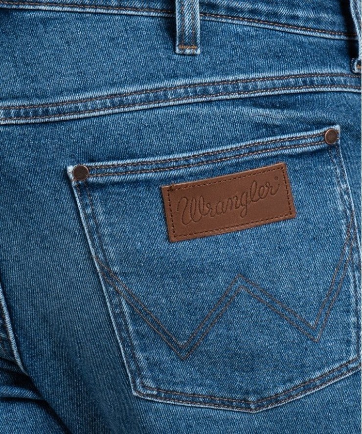 WRANGLER GREENSBORO MĘSKIE SPODNIE JEANSOWE JEANSY BE COOL W15QYLZ91