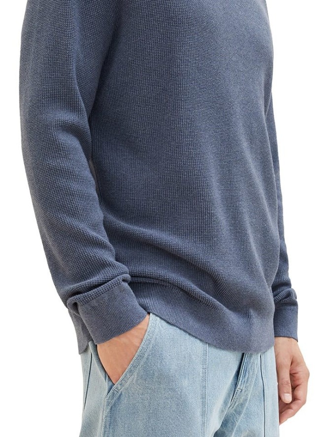 Tom Tailor Sweter w kolorze szaroniebieskim rozmiar: XXL