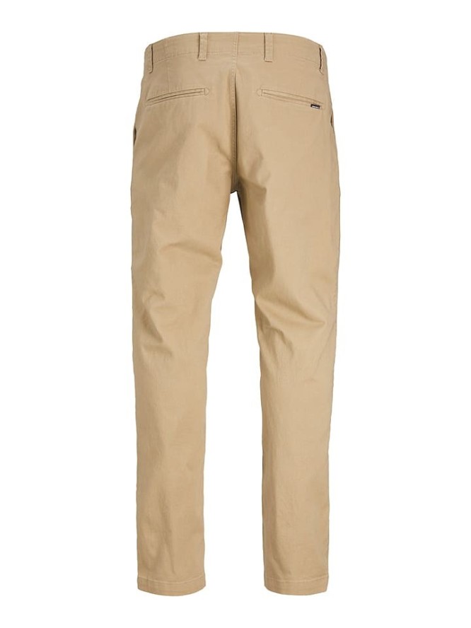 Jack & Jones Spodnie chino w kolorze beżowym rozmiar: W33/L34