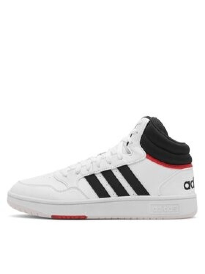 adidas Sneakersy HOOPS 3.0 MID GY5543 Biały