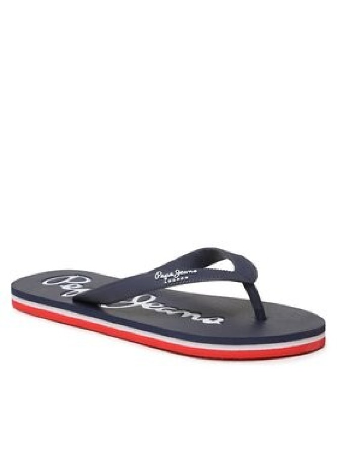 Pepe Jeans Japonki Bay Beach Basic M PMS70128 Granatowy