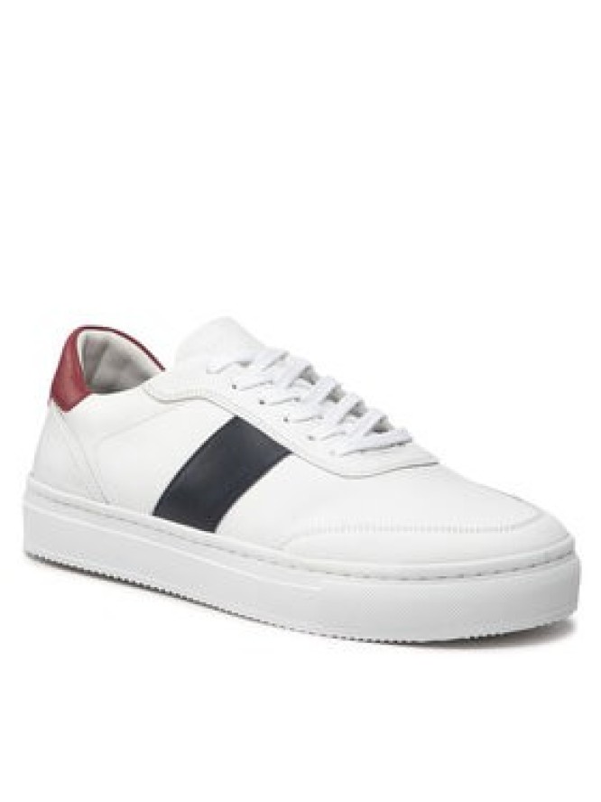 Tommy Hilfiger Sneakersy Premium Cupsole Stripe FM0FM04284 Biały